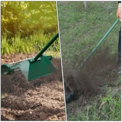 Costway 18-inch Rolling Lawn Aerator Rotary Push Tine Spike Soil Aeration W/Fender -Outdoor Deals Garden Store GUEST 06850fb5 2781 431a b582 fb130f2b96d2