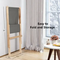 Costway Foldable Wood Beach Sling Chair 3-Position Adjustable Beech Chair W/Free Cushion 13 Costway Foldable Wood Beach Sling Chair 3-Position Adjustable Beech Chair W/Free Cushion -Outdoor Deals Garden Store GUEST 076edf14 a9f7 43da b0cd c96ee73eb89e