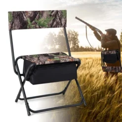 Costway Folding Hunting Chair Foldable Portable Fishing Stool With Storage Pocket -Outdoor Deals Garden Store GUEST 0c420de1 f542 4f0d 9226 e51f8de58b97
