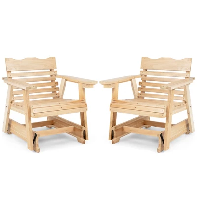 Costway Patio Outdoor Wood Slat Rocking Chair Porch Rocker Curved Seat 330 Lbs 1 Costway Patio Outdoor Wood Slat Rocking Chair Porch Rocker Curved Seat 330 Lbs