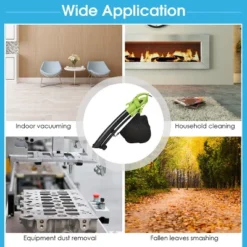 Costway 7.5 Amp 3-in-1 Electric Leaf Blower Leaf Vacuum Mulcher -Outdoor Deals Garden Store GUEST 12ebd112 88bd 494b bfc8 46fe329ee68f