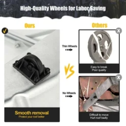 Costway 20FT Snow Roof Rake Reinforced Aluminum Snow Removal Tool For Roof 13 Costway 20FT Snow Roof Rake Reinforced Aluminum Snow Removal Tool For Roof -Outdoor Deals Garden Store GUEST 184cc246 bdd4 48b7 a86f 188161af524a