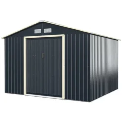 Costway Outdoor Tool Storage Shed Large Utility Storage House W/ Sliding Door -Outdoor Deals Garden Store GUEST 18ceb44d 095e 4665 8de2 7682dbe85ffd