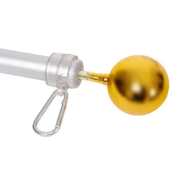 Costway American Flag Kit Wall Mount 5 Ft Spinning Pole 3'x5' US Flag Gold Ball Aluminum 17 Costway American Flag Kit Wall Mount 5 Ft Spinning Pole 3'x5' US Flag Gold Ball Aluminum -Outdoor Deals Garden Store GUEST 18e68807 86c2 4cc2 94e7 ea593607fa1e