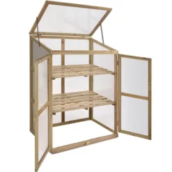 Costway Garden Portable Wooden GreenHouse Cold Frame Raised Plants Shelves Protection 13 Costway Garden Portable Wooden GreenHouse Cold Frame Raised Plants Shelves Protection -Outdoor Deals Garden Store GUEST 1a69333b 24f8 4e99 b9ae 587cf51f8236