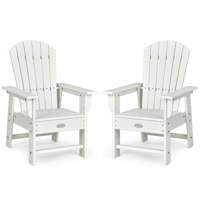 Costway Set Of 2 Kids Patio Adirondack Chair Armchair Weather Resistance Outdoor Chair 10 Costway Set Of 2 Kids Patio Adirondack Chair Armchair Weather Resistance Outdoor Chair - Image 10