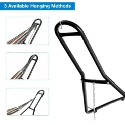 Costway Hammock Stand Heavy Duty Steel Frame Hanging Hooks Indoor Outdoor -Outdoor Deals Garden Store GUEST 2045a5d9 11d0 4408 8c97 5cf3299c6ea8