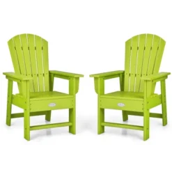 Costway Set Of 2 Kids Patio Adirondack Chair Armchair Weather Resistance Outdoor Chair 16 Costway Set Of 2 Kids Patio Adirondack Chair Armchair Weather Resistance Outdoor Chair -Outdoor Deals Garden Store GUEST 26943253 51d4 4641 9f84 e6eb072af280