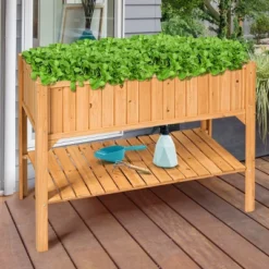 Raised Garden Bed Elevated Planter Box Shelf Standing Garden Herb Garden Wood -Outdoor Deals Garden Store GUEST 269691db d935 48a6 9716 933982a357c5