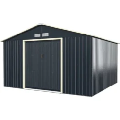 Costway Outdoor Tool Storage Shed Large Utility Storage House W/ Sliding Door -Outdoor Deals Garden Store GUEST 2d349501 cd30 441f 938a 648d7df03c40