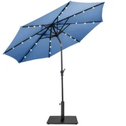 Costway 10ft Solar Lights Patio Umbrella Outdoor W/ 36 LBS Steel Umbrella Stand 23 Costway 10ft Solar Lights Patio Umbrella Outdoor W/ 36 LBS Steel Umbrella Stand -Outdoor Deals Garden Store GUEST 2e747abb 453a 4c12 9501 284a4b27f4dd
