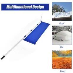 Costway 21ft Roof Snow Rake Removal Tool Lightweight W/ Adjustable Telescoping Handle -Outdoor Deals Garden Store GUEST 31ddcd74 8842 4543 bbbd b0e2a2247398
