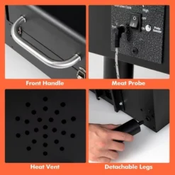 Costway Electric Wood Pellet Grill And Smoker Tabletop W/ Temperature Probe 15 Costway Electric Wood Pellet Grill And Smoker Tabletop W/ Temperature Probe -Outdoor Deals Garden Store GUEST 330a5722 54d2 4eec 9d0a ea7eefcaace1