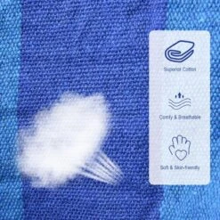 Costway Hammock Rope Chair Patio Porch Yard Tree Hanging Air Swing Outdoor (Blue) -Outdoor Deals Garden Store GUEST 383270b5 2890 4bb0 99e4 f8b0792633a0