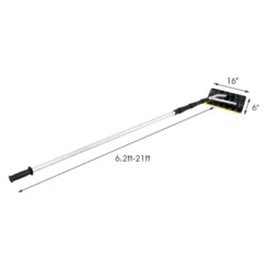 Costway 21FT Telescoping Snow Roof Rake Large Poly Blade Aluminum Tube Non-Slip Handle 16 Costway 21FT Telescoping Snow Roof Rake Large Poly Blade Aluminum Tube Non-Slip Handle -Outdoor Deals Garden Store GUEST 464fa721 a62b 4f34 8313 206e0e9858f1