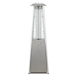 Costway 35'' Portable Tabletop Pyramid Patio Heater Stainless Steel Propane Gas 9500 BTU -Outdoor Deals Garden Store GUEST 48afdfd0 aa68 4b5e 873a fa68124dca43