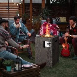 Costway 16'' Square Outdoor Propane Fire Pit W/Lava Rocks Waterproof Cover 30,000 BTU 18 Costway 16'' Square Outdoor Propane Fire Pit W/Lava Rocks Waterproof Cover 30,000 BTU -Outdoor Deals Garden Store GUEST 49832d3a 60d5 4c24 9138 f1d30a0674ca