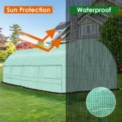 Costway 10'X6.5'X20' Walk-in Greenhouse Backyard Grow Tents Steel Frame 8 Windows -Outdoor Deals Garden Store GUEST 50d31f7a d472 4229 aa1f d0ce80f9fcd8