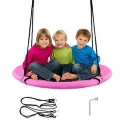 Costway 40" Flying Saucer Tree Swing Indoor Outdoor Play Set Kids Christmas Gift BlueGreen Pink 27 Costway 40" Flying Saucer Tree Swing Indoor Outdoor Play Set Kids Christmas Gift BlueGreen Pink -Outdoor Deals Garden Store GUEST 61fa27a8 8e11 4e29 ae5a e37ecd35853f