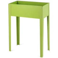 Costway 24'' X12'' Outdoor Elevated Garden Plant Stand Raised Tall Flower Bed Box -Outdoor Deals Garden Store GUEST 638ade8d cf79 43c4 bd13 b01f8e767d48