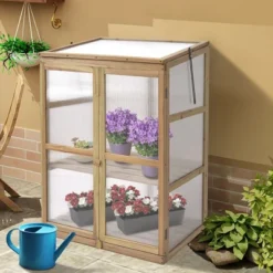 Costway Garden Portable Wooden GreenHouse Cold Frame Raised Plants Shelves Protection 11 Costway Garden Portable Wooden GreenHouse Cold Frame Raised Plants Shelves Protection -Outdoor Deals Garden Store GUEST 655de63e fcae 45c0 bce1 e5d53cfc1940