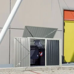 Costway 6x3FT Horizontal Storage Shed 68 Cubic Feet For Garbage Cans Tools Accessories -Outdoor Deals Garden Store GUEST 6acb4d86 2736 4180 a51f 15063f63fa96