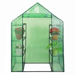 Costway Portable Mini Walk In Outdoor 4 Tier 8 Shelves Greenhouse -Outdoor Deals Garden Store GUEST 6c9c9937 8852 4175 bec0 80e9016decc7