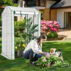 Costway 39'' X 32'' X 59'' Walk-in Garden Greenhouse Warm House For Plant Growing 11 Costway 39'' X 32'' X 59'' Walk-in Garden Greenhouse Warm House For Plant Growing -Outdoor Deals Garden Store GUEST 6d3c9cf4 5472 4b69 bc7c 58d02893f9a1