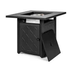 Costway 28'' Propane Fire Pit Table 50,000 BTU Patio Square Gas Fireplace W/Lava Rock -Outdoor Deals Garden Store GUEST 6d4c0ef6 0e94 4454 ba02 159e81b34b04