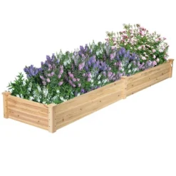 Costway Wooden Vegetable Raised Garden Bed Backyard Patio Grow Flowers Planter 15 Costway Wooden Vegetable Raised Garden Bed Backyard Patio Grow Flowers Planter -Outdoor Deals Garden Store GUEST 6e28181f 37b8 48dd 8916 e57d555f6ef2