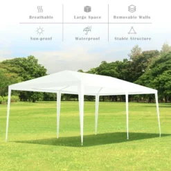 Costway Wedding Tent Canopy Party 10'x20' Heavy Duty Gazebo Cater Event W/Side Walls -Outdoor Deals Garden Store GUEST 711dee2a 8ed5 47b0 8def 3ab5b6fabf8b 1