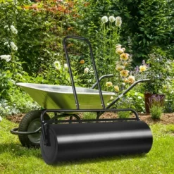 Costway 17-Gallon Lawn Roller Heavy-Duty Steel Push/Pull Sod Roller 36'' X 12'' Black -Outdoor Deals Garden Store GUEST 76ded7da 6c38 4c68 8951 7dfa31eda093