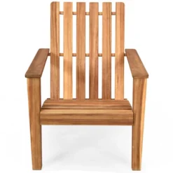 Costway 4PCS Outdoor Wooden Adirondack Chair Patio Lounge Chair W/ Armrest Natural 13 Costway 4PCS Outdoor Wooden Adirondack Chair Patio Lounge Chair W/ Armrest Natural -Outdoor Deals Garden Store GUEST 7bf89f69 7ee6 4f21 931b bf7a01cdfe58
