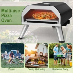 Costway Outdoor Gas Pizza Oven Portable Propane Pizza Stove With Oven Cover Pizza Stone -Outdoor Deals Garden Store GUEST 7fbc8878 e1c1 48b6 bc08 64834fd9a0cd
