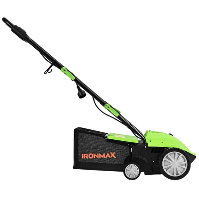 IronMax 12Amp Corded Scarifier 13" Electric Lawn Dethatcher 9 IronMax 12Amp Corded Scarifier 13" Electric Lawn Dethatcher - Image 9