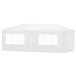 Costway Wedding Tent Canopy Party 10'x20' Heavy Duty Gazebo Cater Event W/Side Walls -Outdoor Deals Garden Store GUEST 92338e22 b758 4db3 8532 e6544ef9a13d