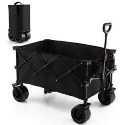 Costway Folding Collapsible Wagon Utility Garden Cart W/ Wide Wheels Adjustable Handle 21 Costway Folding Collapsible Wagon Utility Garden Cart W/ Wide Wheels Adjustable Handle -Outdoor Deals Garden Store GUEST 974f62d2 2b68 4e50 a48d 0b5d4a326206