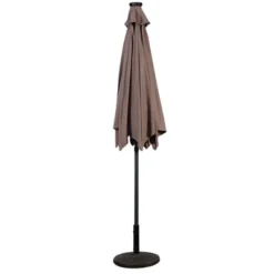 Costway 9ft Patio Solar Umbrella LED Patio Market Steel Tilt W/ Crank Outdoor (Tan) 8 Costway 9ft Patio Solar Umbrella LED Patio Market Steel Tilt W/ Crank Outdoor (Tan) -Outdoor Deals Garden Store GUEST a1a0fc23 5144 4bd7 afa5 0410f0b29b2f