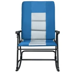 Costway Set Of 2 Padded Folding Rocking Chairs Patio Garden Yard Camping Red/Blue -Outdoor Deals Garden Store GUEST a9c9ca0f cf5d 4467 963f 6d8bd6da8414