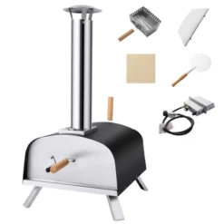 Costway 12" Multi-Fuel Pizza Oven Propane & Wood Fired Pizza Maker Portable -Outdoor Deals Garden Store GUEST ab22d72c 62df 436c b428 746fbd5bafe8