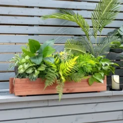 28/36/40 Inch Wooden Flower Planter Box Garden Yard Decorative Window Box Rectangular -Outdoor Deals Garden Store GUEST af6a27e0 04e8 4d1b bd42 924a94026972