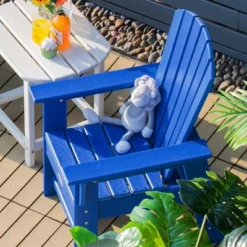 Patio Kids' Adirondack Chair Seat Weather Resistant For Ages 3-8 YellowBlueGreenGreyRedTurquoiseWhite -Outdoor Deals Garden Store GUEST be207226 df07 44c3 8af8 23f62fd0b4f3