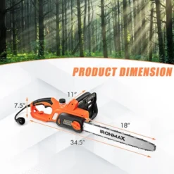 Costway 18 Inch Electric Chain Saw Wood Cutting Corded Chainsaw With Cover & Chain Brake 12 Costway 18 Inch Electric Chain Saw Wood Cutting Corded Chainsaw With Cover & Chain Brake -Outdoor Deals Garden Store GUEST c216550d b5f2 4d33 b4a2 95c8d71c129d
