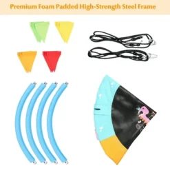 Costway 40'' Flying Saucer Tree Swing Indoor Outdoor Swing Play Set W/Hanging Strap Horse -Outdoor Deals Garden Store GUEST c6e1c5cc ad70 4cb6 a68d 8501dc844336