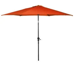 Costway 9FT Patio Umbrella Patio Market Steel Tilt W/ Crank Outdoor Yard Garden Orange -Outdoor Deals Garden Store GUEST d0d657aa 207e 4e3c 8aad 263e3ff61b01 1