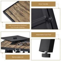 Costway 28 Inches Propane Gas Fire Pit Table 40,000 BTU Outdoor Heater W/Cover 17 Costway 28 Inches Propane Gas Fire Pit Table 40,000 BTU Outdoor Heater W/Cover -Outdoor Deals Garden Store GUEST d9dd174f 01cf 42c8 8c05 e2436d3e22f2