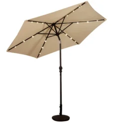 Costway 9FT Patio Solar Umbrella LED Patio Market Steel Tilt W/ Crank Outdoor 12 Costway 9FT Patio Solar Umbrella LED Patio Market Steel Tilt W/ Crank Outdoor -Outdoor Deals Garden Store GUEST dd33a30d e158 496c acc7 e36a3e718b46