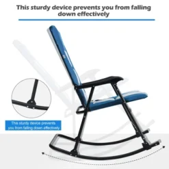 Costway Foldable Rocking Padded Chair Portable Camping Chair With Backrest Armrest RedBlue 15 Costway Foldable Rocking Padded Chair Portable Camping Chair With Backrest Armrest RedBlue -Outdoor Deals Garden Store GUEST df0d1fdd 29d1 4533 8b23 fa025d5ea5e7