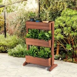 3-Tier Raised Garden Bed Vertical Freestanding Elevated Planter Patio Balcony -Outdoor Deals Garden Store GUEST e3cb69e6 515c 413d 8d6f bb6d2a31e874