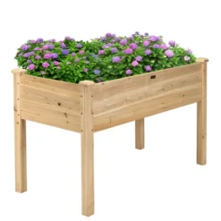 Costway Wooden Raised Vegetable Garden Bed Elevated Grow Vegetable Planter 16 Costway Wooden Raised Vegetable Garden Bed Elevated Grow Vegetable Planter -Outdoor Deals Garden Store GUEST e8f19a05 9273 4b41 9993 af13fc62d9ea